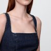 Rochie midi bodycon din denim Rochie midi bodycon din denim