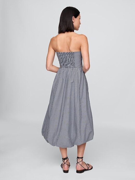 Rochie midi Bubble din popelin Rochie midi Bubble din popelin