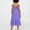 Rochie midi Crinkle Gauze pentru copii