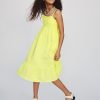 Rochie midi Crinkle Gauze pentru copii