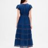 Rochie midi cu dantelă Rochie midi cu dantelă