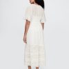 Rochie midi cu dantelă Rochie midi cu dantelă