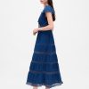 Rochie midi cu dantelă Rochie midi cu dantelă