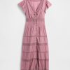 Rochie midi cu dantelă Rochie midi cu dantelă
