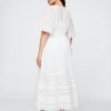 Rochie midi cu dantelă Rochie midi cu dantelă