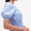 Rochie midi cu maneci bufante Rochie midi cu maneci bufante