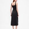 Rochie midi cu nasturi în față