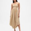 Rochie midi cu tiv batista mixte Rochie midi cu tiv batista mixte