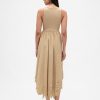 Rochie midi cu tiv batista mixte Rochie midi cu tiv batista mixte