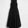 Rochie midi cu tiv batista mixte Rochie midi cu tiv batista mixte