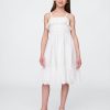 Rochie midi cu volane smocked pentru copii Rochie midi cu volane smocked pentru copii