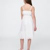 Rochie midi cu volane smocked pentru copii Rochie midi cu volane smocked pentru copii