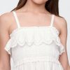 Rochie midi cu volane smocked pentru copii Rochie midi cu volane smocked pentru copii