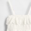 Rochie midi cu volane smocked pentru copii Rochie midi cu volane smocked pentru copii