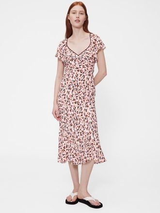 Rochie midi din crep GapStudio