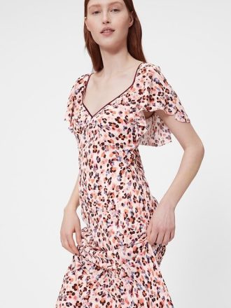 Rochie midi din crep GapStudio