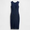 Rochie midi din denim cu cusături GapStudio Rochie midi din denim cu cusături GapStudio