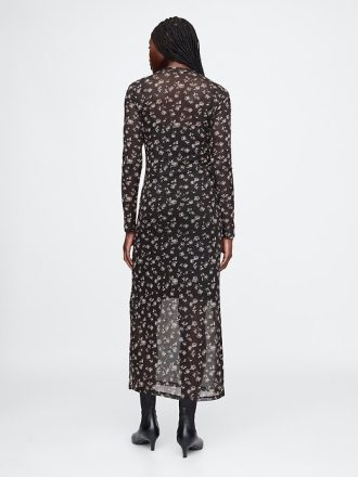 Rochie midi din plasă