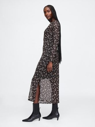 Rochie midi din plasă