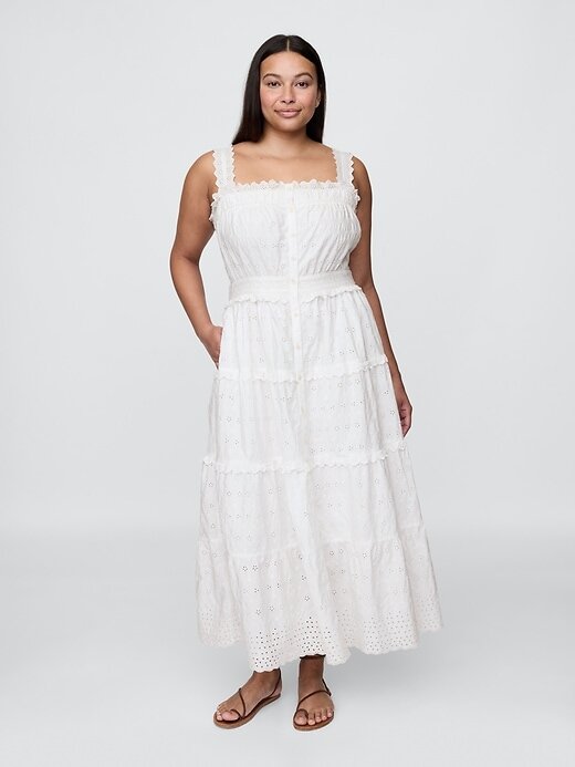 Rochie Midi Gap × DÔEN Eyelet Rochie Midi Gap × DÔEN Eyelet