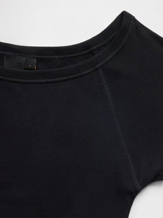 Rochie midi GapStudio din jerseu cu umeri