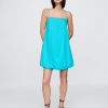 Rochie mini Bubble din amestec de in Rochie mini Bubble din amestec de in