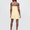 Rochie mini Bubble din amestec de in Rochie mini Bubble din amestec de in