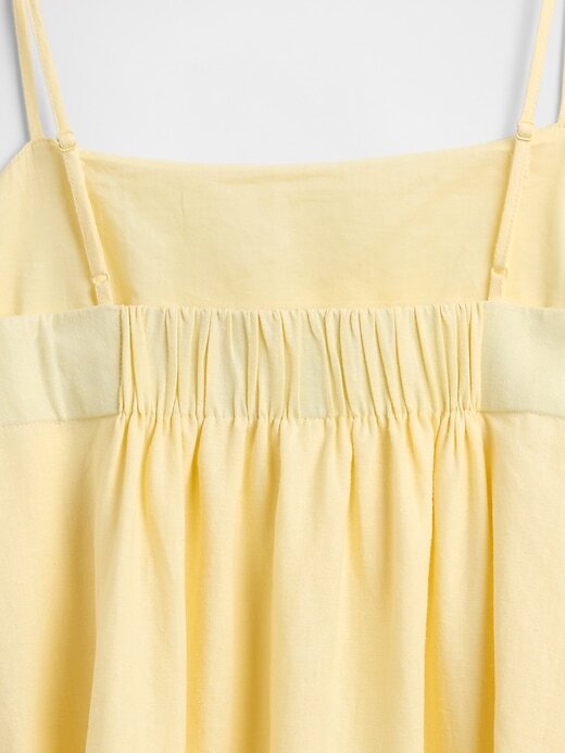 Rochie mini Bubble din amestec de in Rochie mini Bubble din amestec de in