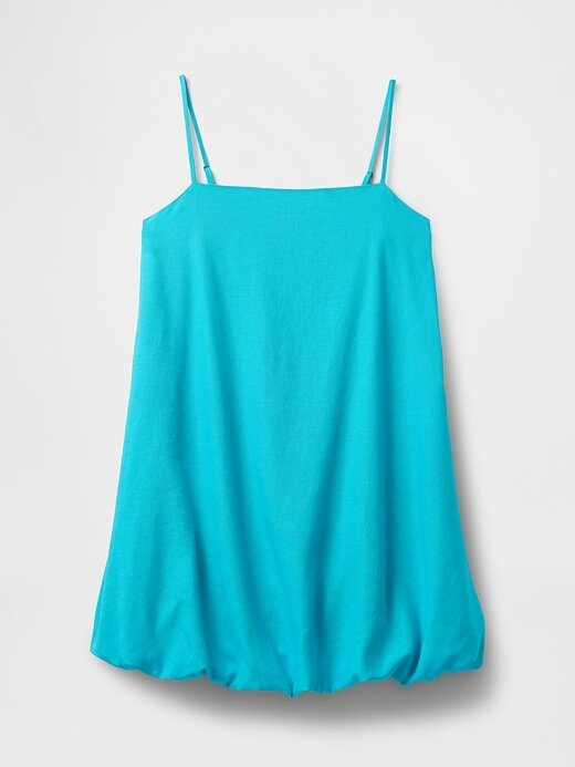 Rochie mini Bubble din amestec de in Rochie mini Bubble din amestec de in