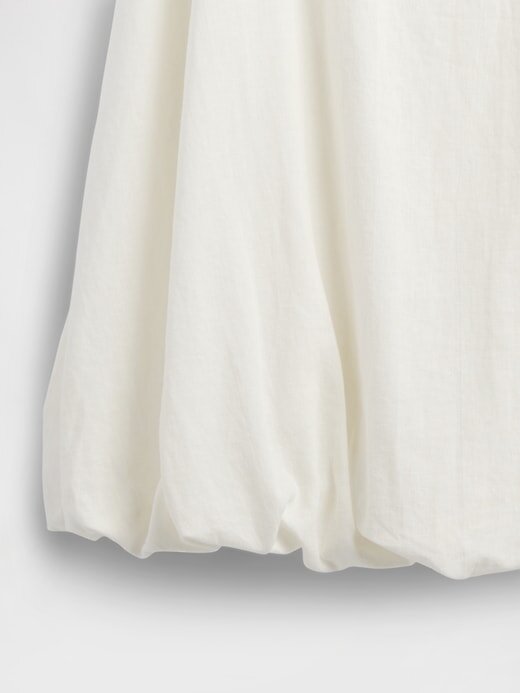 Rochie mini Bubble din amestec de in Rochie mini Bubble din amestec de in