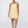 Rochie mini Bubble din amestec de in Rochie mini Bubble din amestec de in