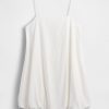 Rochie mini Bubble din amestec de in Rochie mini Bubble din amestec de in