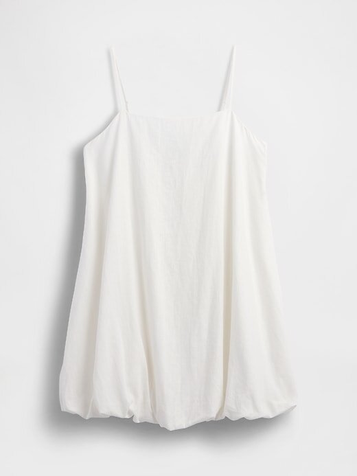 Rochie mini Bubble din amestec de in Rochie mini Bubble din amestec de in