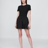 Rochie mini Bubble modernă mixtă Rochie mini Bubble modernă mixtă
