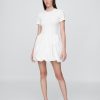Rochie mini Bubble modernă mixtă Rochie mini Bubble modernă mixtă