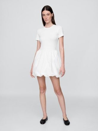 Rochie mini Bubble modernă mixtă