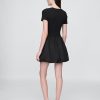 Rochie mini Bubble modernă mixtă Rochie mini Bubble modernă mixtă
