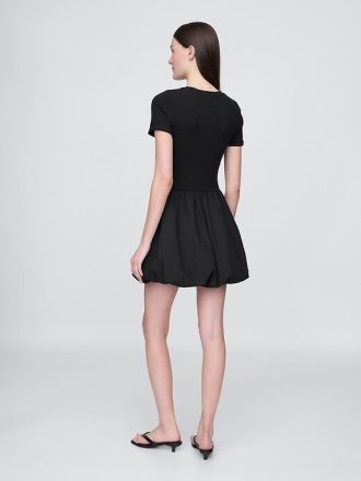 Rochie mini Bubble modernă mixtă