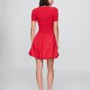 Rochie mini Bubble modernă mixtă Rochie mini Bubble modernă mixtă
