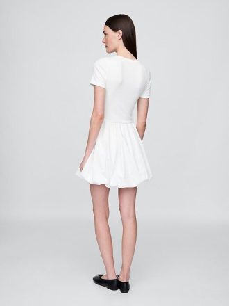 Rochie mini Bubble modernă mixtă
