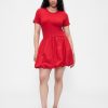 Rochie mini Bubble modernă mixtă Rochie mini Bubble modernă mixtă