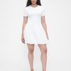 Rochie mini Bubble modernă mixtă Rochie mini Bubble modernă mixtă