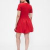 Rochie mini Bubble modernă mixtă Rochie mini Bubble modernă mixtă