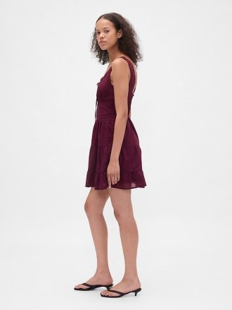 Rochie mini cu dantelă