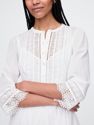 Rochie mini cu dantelă