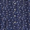 Rochie mini cu flori creponate Rochie mini cu flori creponate