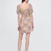 Rochie mini cu maneci bufante Rochie mini cu maneci bufante