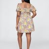 Rochie mini cu maneci bufante Rochie mini cu maneci bufante