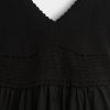 Rochie mini cu materiale mixte croșetate Rochie mini cu materiale mixte croșetate