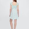 Rochie mini cu mâneci bufante Rochie mini cu mâneci bufante
